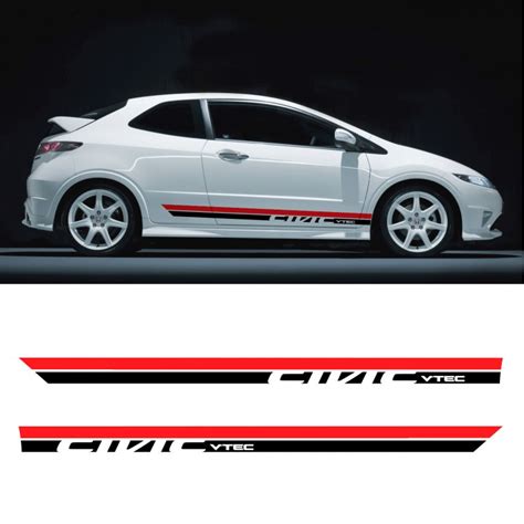 Stickers for honda civic