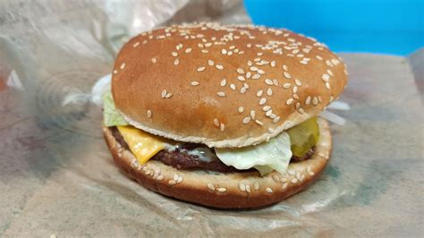 Whopper with Cheese Review - YouTube