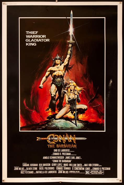 Conan the Barbarian Movie Poster 1982 – Film Art Gallery