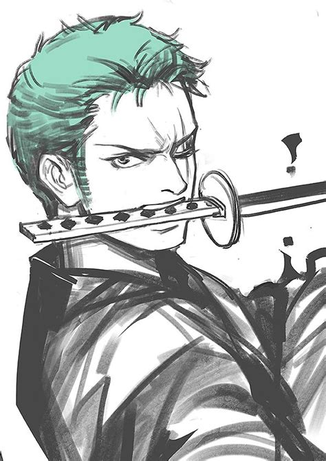 Pixiv Id 1417939, ONE PIECE, Roronoa Zoro, Spot Color | Anime: One Piece | Zoro one piece ...