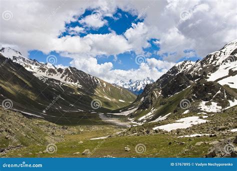 Caucasus Mountains Landscape Stock Image - Image of mountains, mountainous: 5767895