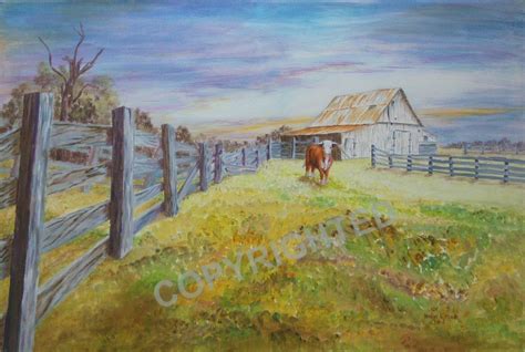 A Acknowledged Artist, Nadine L. Meade's Western Scene Paintings