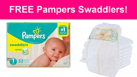 Completely FREE Pampers Swaddlers Diapers! – Free Samples By Mail