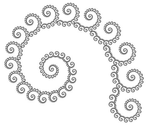 Spiral of Spirals Fractals 2 with Python Turtle (Source Code) – Python ...