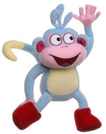 Dora the Explorer Boots Monkey Large Plush Doll 10" | Toy Game Shop