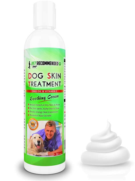 Buy Vet Recommended Dog Dry Skin Cream & Moisturizer - Helps Dog Hair ...