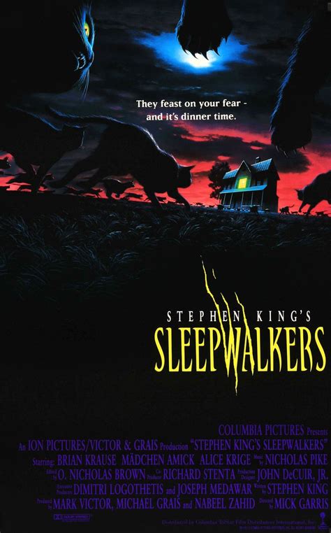 Sleepwalkers (1992) Vintage One-Sheet Movie Poster - 27" x 40 ...