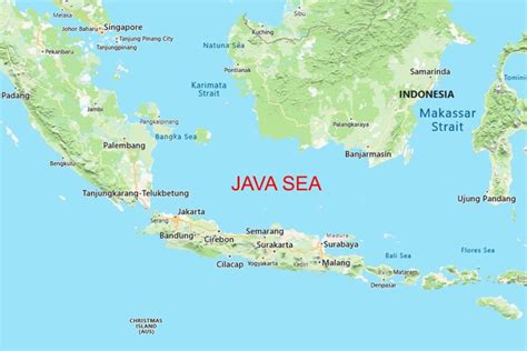 About Java Sea, facts and maps – IILSS-International institute for Law ...