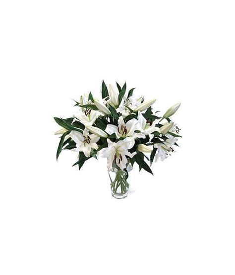 Casablanca Lily Bouquet - Overseas Flower Delivery