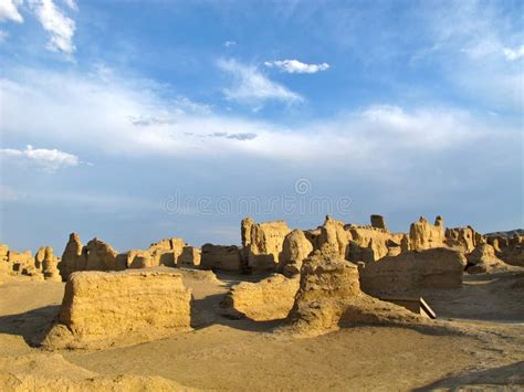 Ancient City Ruins in CHINA Stock Image - Image of city, buildings ...