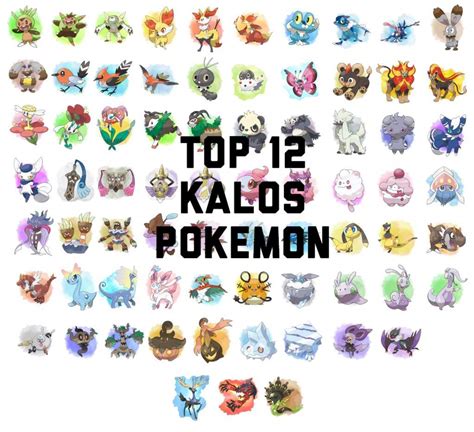 My Top 12 Favorite Kalos Pokemon | Pokémon Amino