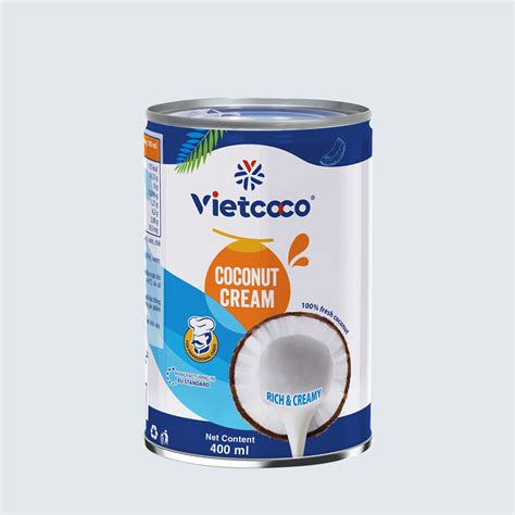 Coconut Cream 400ml - Luong Quoi