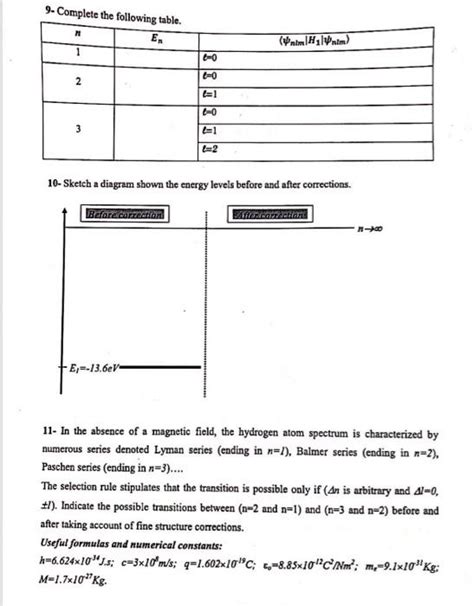 Solved The relative motions of electron (charge −q and mass | Chegg.com