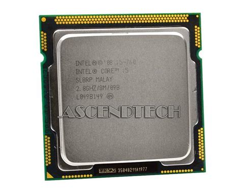 i5-760 SLBRP | Intel Core i5-760 2.8Ghz LGA1156 Slbrp