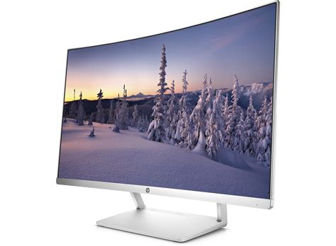 HP 27 Full-HD (27" ) Curved LED Monitor - HP Store UK