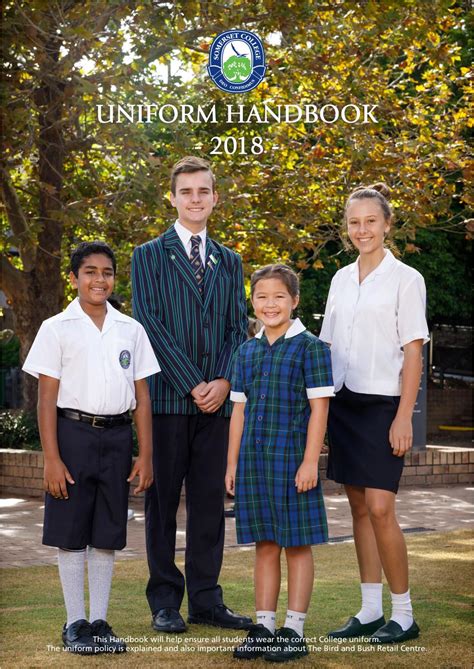 Somerset College Uniform Handbook by Somerset College - Issuu