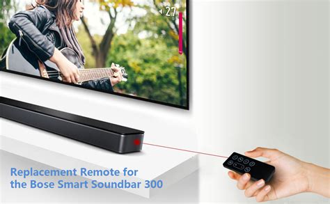 Amazon.com: New Remote Control Replacement for 843299-1100 Bose Smart Soundbar 300 - (NOT for ...