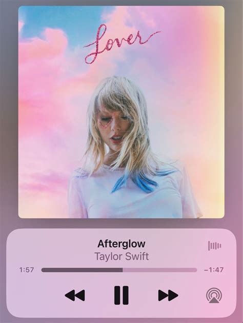 afterglow by taylor swift | Taylor swift songs, Taylor swift album ...