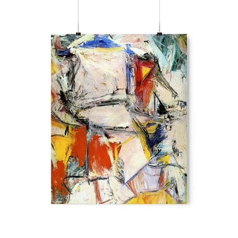 Interchange by Willem de Kooning Art Premium Posters – The Mob Wife