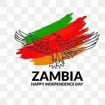 Zambia Flag Eagle