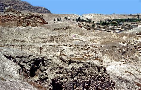 Ruins and excavations of Old Testament Jericho