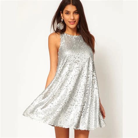 Popular Shiny Silver Dress-Buy Cheap Shiny Silver Dress lots from China Shiny Silver Dress ...