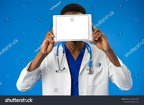 Portrait African American Male Doctor Wearing Stock Photo 2134073627 | Shutterstock