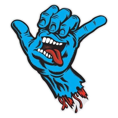 Santa Cruz Screaming Hand Logo - LogoDix