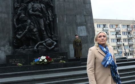 French far-right leader Marine Le Pen honors Jewish Warsaw Ghetto uprising heroes | The Times of ...