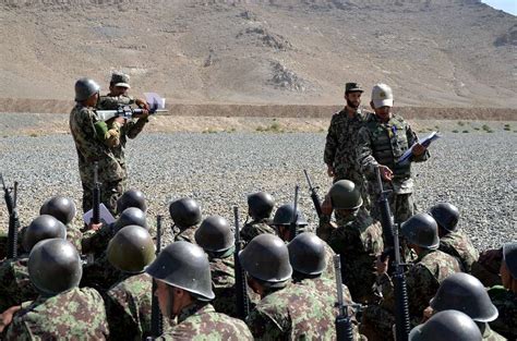 Afghan National Army recruits conduct M16A2 weapons - PICRYL Public Domain Search