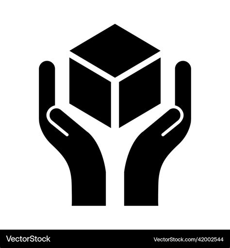 Handle with care icon Royalty Free Vector Image