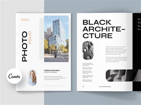 Arcus Photography Portfolio Canva Template on Behance