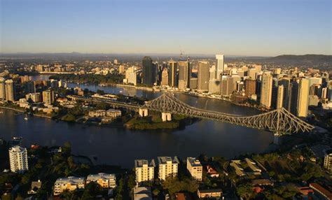 Brisbane Aerial View 2002 - Brisbane River | Brisbane river, Aerial view, Brisbane