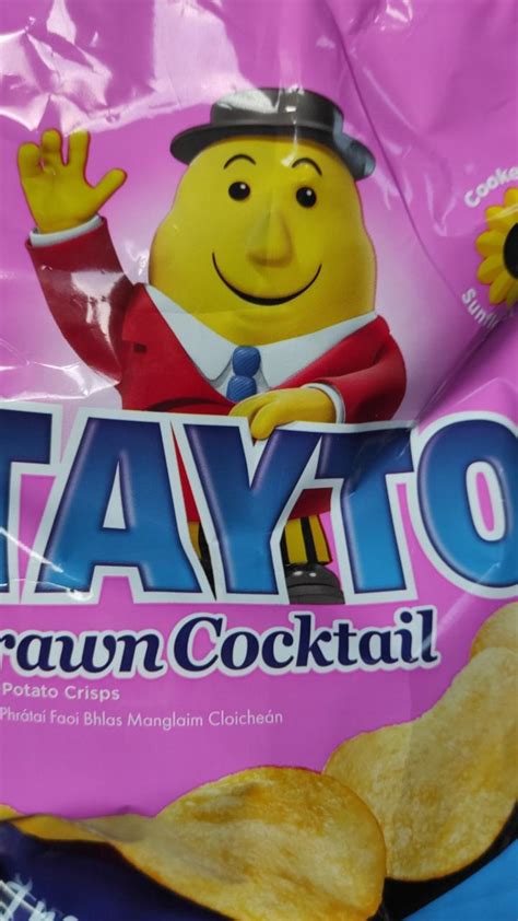 Tayto Prawn Cocktail Crisps - kalorie, kJ a nutriční hodnoty | KalorickéTabulky.cz