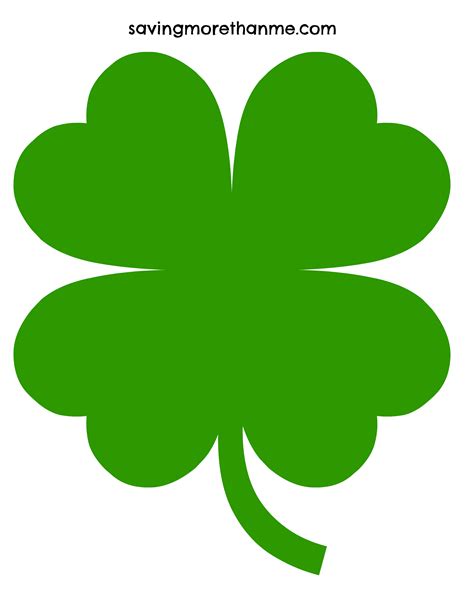 Clipart Of 4 Leaf Clover