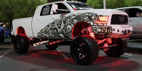 Lifted Dodge Ram Truck Sema - Off Road Wheels