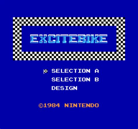 Game: Excitebike [NES, 1984, Nintendo] - OC ReMix