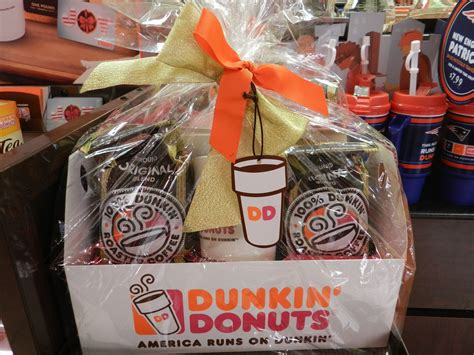 dunkin donuts birthday box - Rebbeca Frame