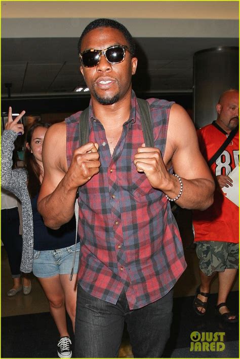 Photo: get on up chadwick boseman loves showing off his arms 02 | Photo ...