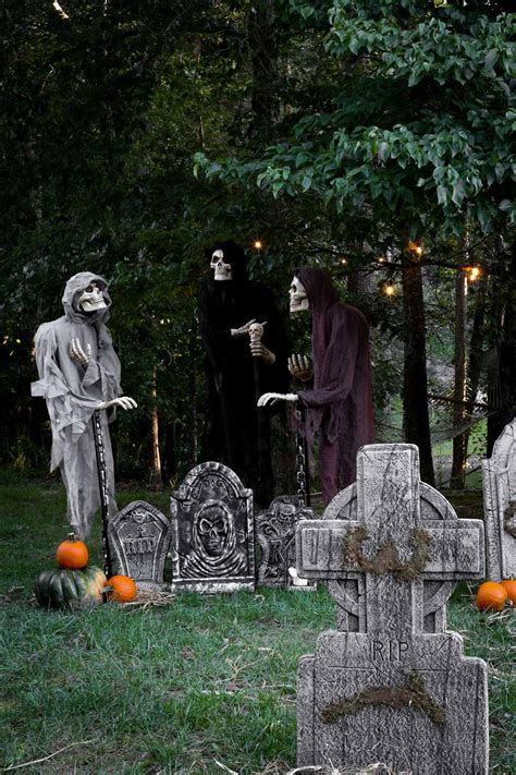 Transform Your Front Yard Into a Haunted Graveyard for Halloween - The Home Depot