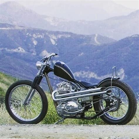 Custom Triumph Chopper Bobber