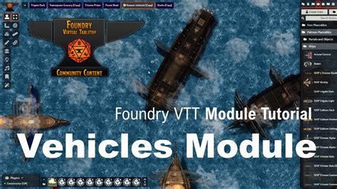 Foundry VTT Module Tutorial: Vehicles and Mechanisms - YouTube