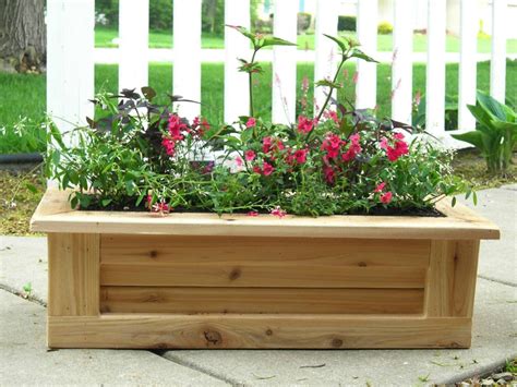 Deck Planter, Outdoor Planter, Indoor Planter, Wooden Planter | Patio ...