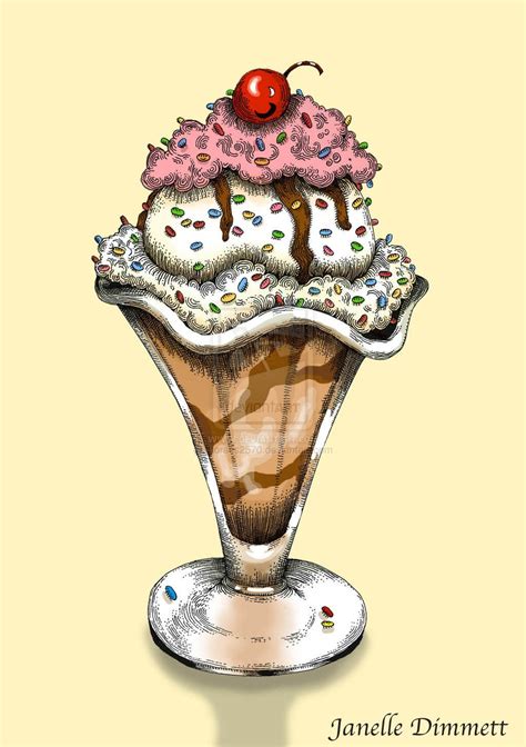 Ice Cream Inspo | Otros | Pinterest | Decoupage, Pastelitos y Ilustraciones