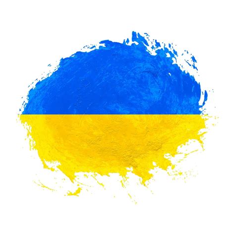 Hand painted watercolor ukraine flag background 16584055 Vector Art at ...