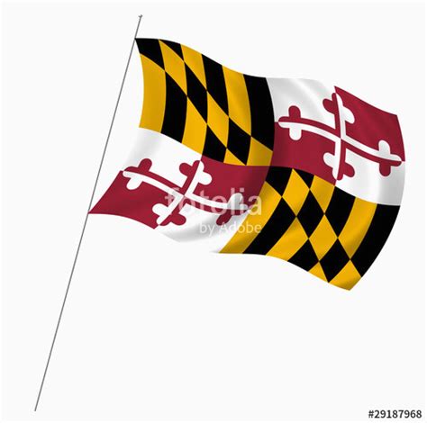 Maryland Flag Vector at GetDrawings | Free download