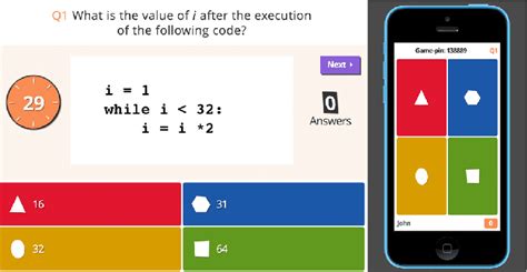 "Kahoot!" in-game screenshot | Download Scientific Diagram