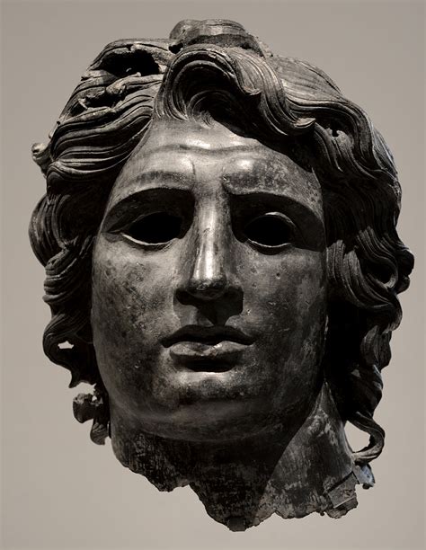 Head of Alexander the Great. New York, Metropolitan Museum of Art (on loan).