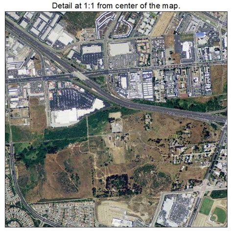 Aerial Photography Map of San Marcos, CA California