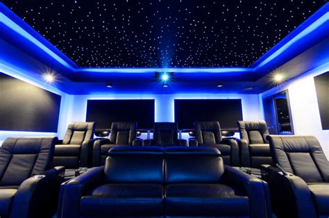 Starlite Star Ceiling for Home Theater - Modern - Home Theater - Chicago - by Ceiling Panels ...